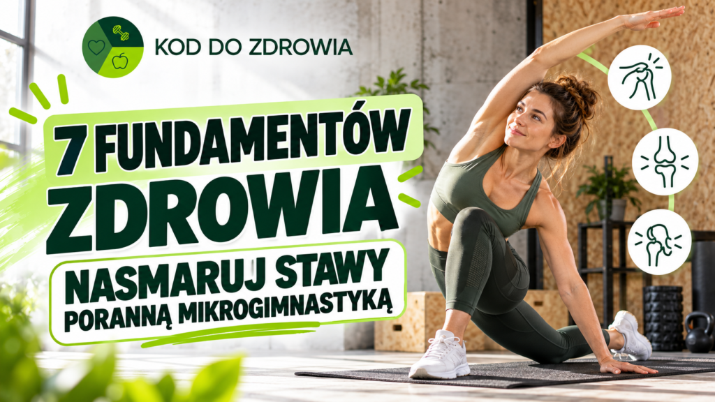 Nasmaruj stawy poranną mikrogimnastyką – 7 fundamentów zdrowia